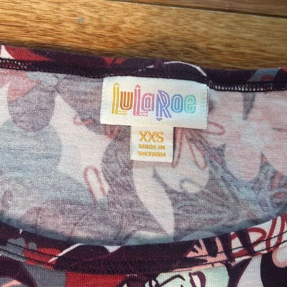 Lularoe Disney‎ evil queen Maleficent short sleeve high low Irma shirt - Picture 3 of 6